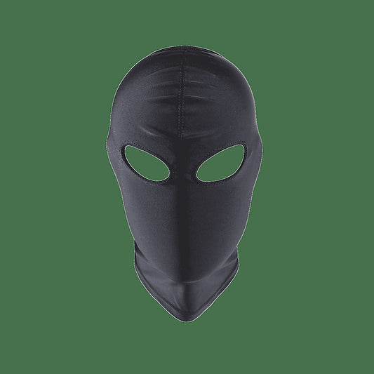 Love In Leather Closed Mouth Design BDSM Hood - Bondage Hoods