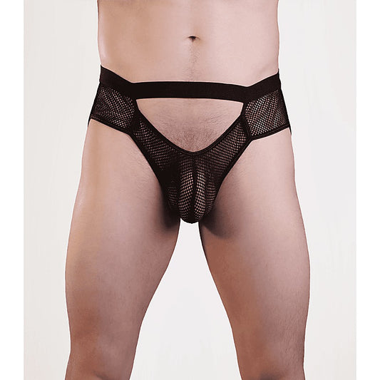 Love In Leather Mens Mesh Jock Strap Underwear - Jocks and G-Strings