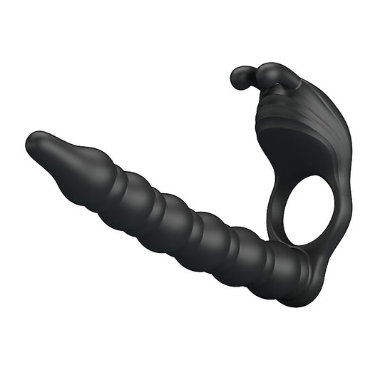 Party Up MARCUS Vibrating Cock Ring & Anal Plug - Vibrating Cock Rings