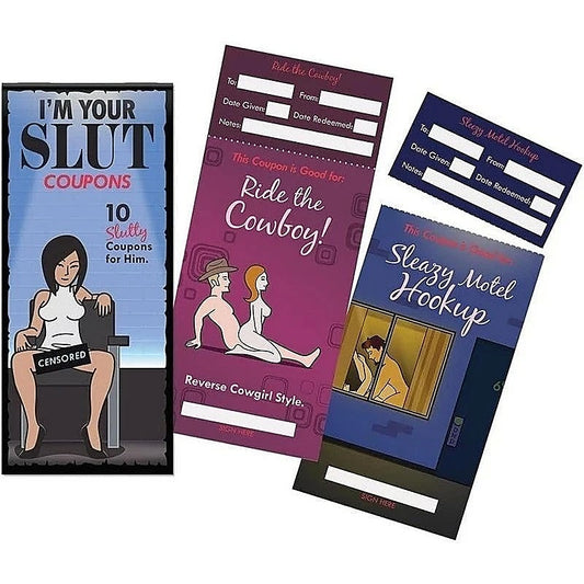 Kheper Games Im Your Slut Coupons - Sex Games, Coupons and Tricks