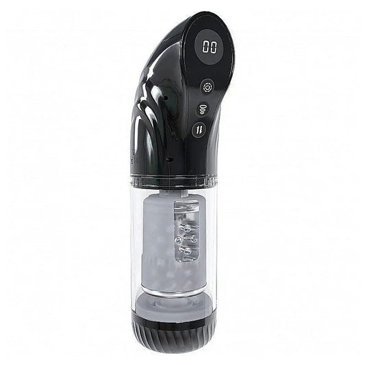 Shots Toys PUMPED Strokemate Thrusting Auto Masturbator - Masturbators and Strokers