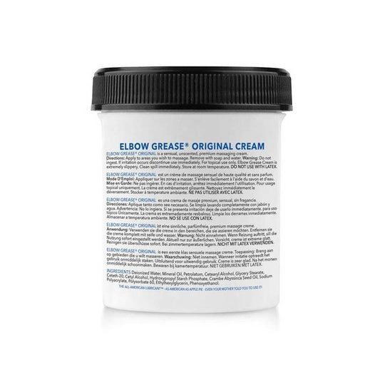 Original Cream 3.4oz by Elbow Grease - Massage Oils and Lubricants
