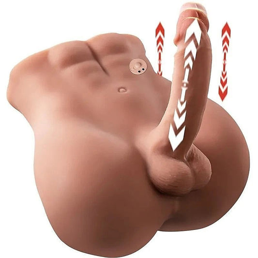 XISE Bartlett USB Auto Thrusting 15 cm Male Cock and Ass - Masturbators and Strokers