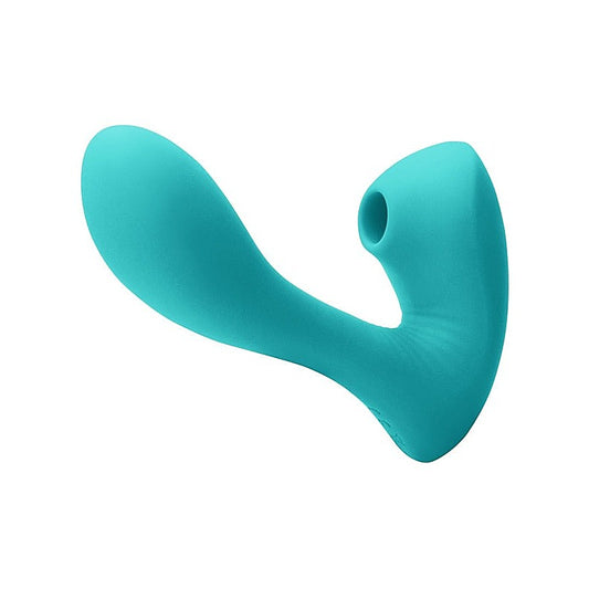 NS Novelties INYA Sonnet Suction Vibrator Teal - G-Spot Vibrators