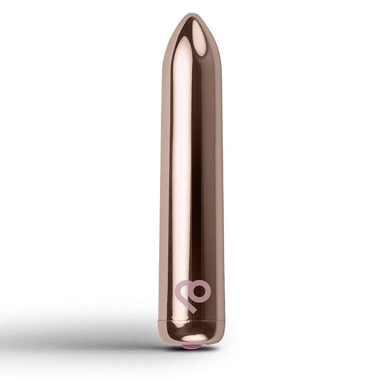 Golden Rose Rechargeable Bullet Vibrator by Rocks Off - Bullet Vibrators
