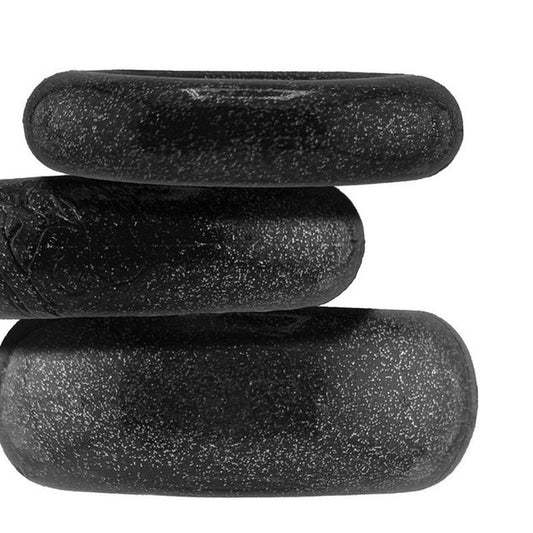 Cockpack 3 Piece Stretchy Cock Ring Set by OxBalls - Cock Ring Sets