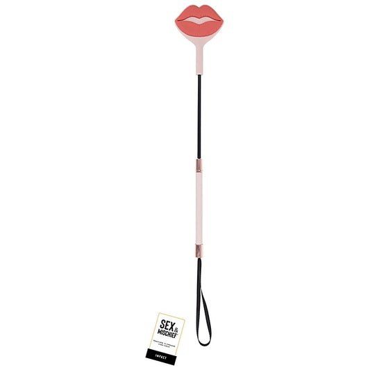 Sex and Mischief Peaches n CreaMe Kiss Bondage Crop - Whips And Crops