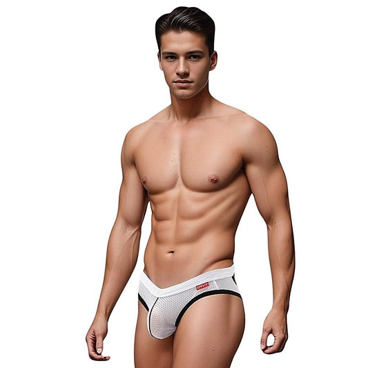 Envy Sport Mesh Jock White by Envy Menswear - Jocks and G-Strings