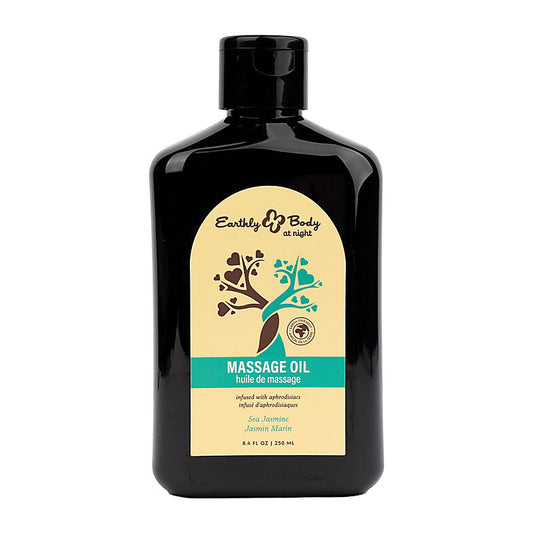 Earthly Body Hemp Seed Scented Massage Oil 250 ml
