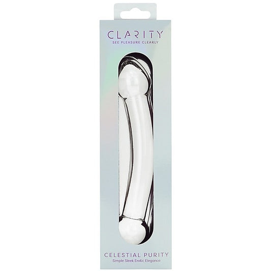 Creative Conceptions Celestial Purity Glass Dong - Glass Sex Toys
