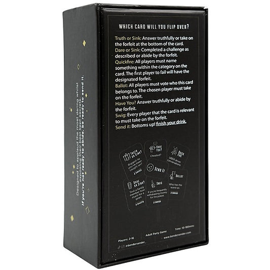 Creative Conceptions Bender Sender Adult Drinking Game