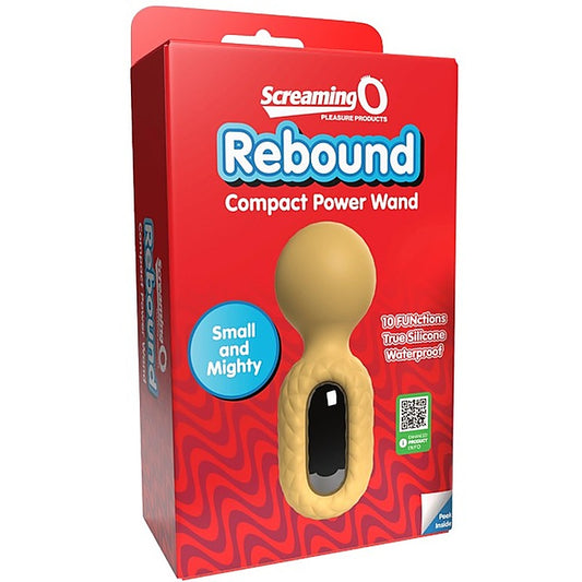Screaming O Cuties Rebound Compact Power Wand Massager - Body Wands