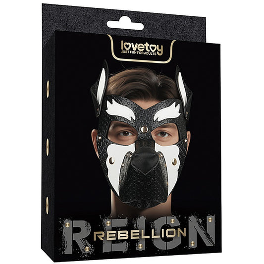 Lovetoy Rebellion Reign Howl Pup Play BDSM Mask - Masks And Blindfolds