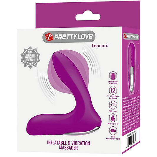 Pretty Love Leonard Inflatable Prostate Massager - Prostate Toys