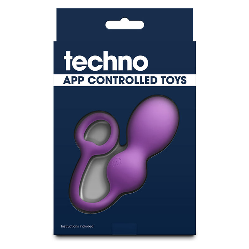 NS Novelties Techno Bop Kegel Exerciser with App Contol Love Eggs and Kegel Exercisers