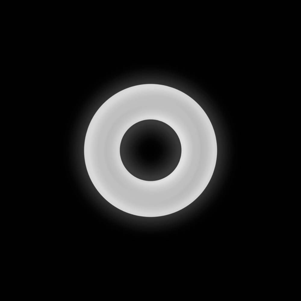 NS Novelties Firefly Stretchy Bubble Ring White Stretchy Cock Rings