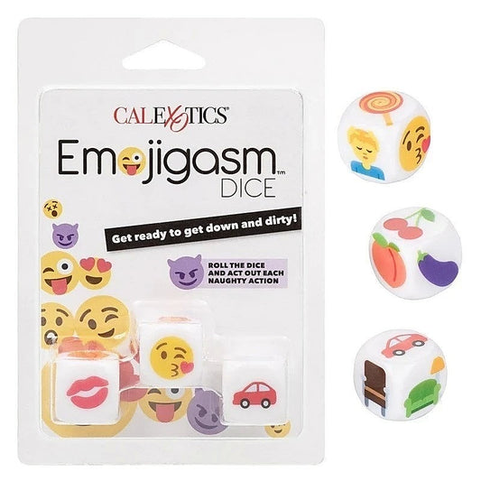 California Exotics Emojigasm Dice Adult Games - Sex Games, Coupons and Tricks