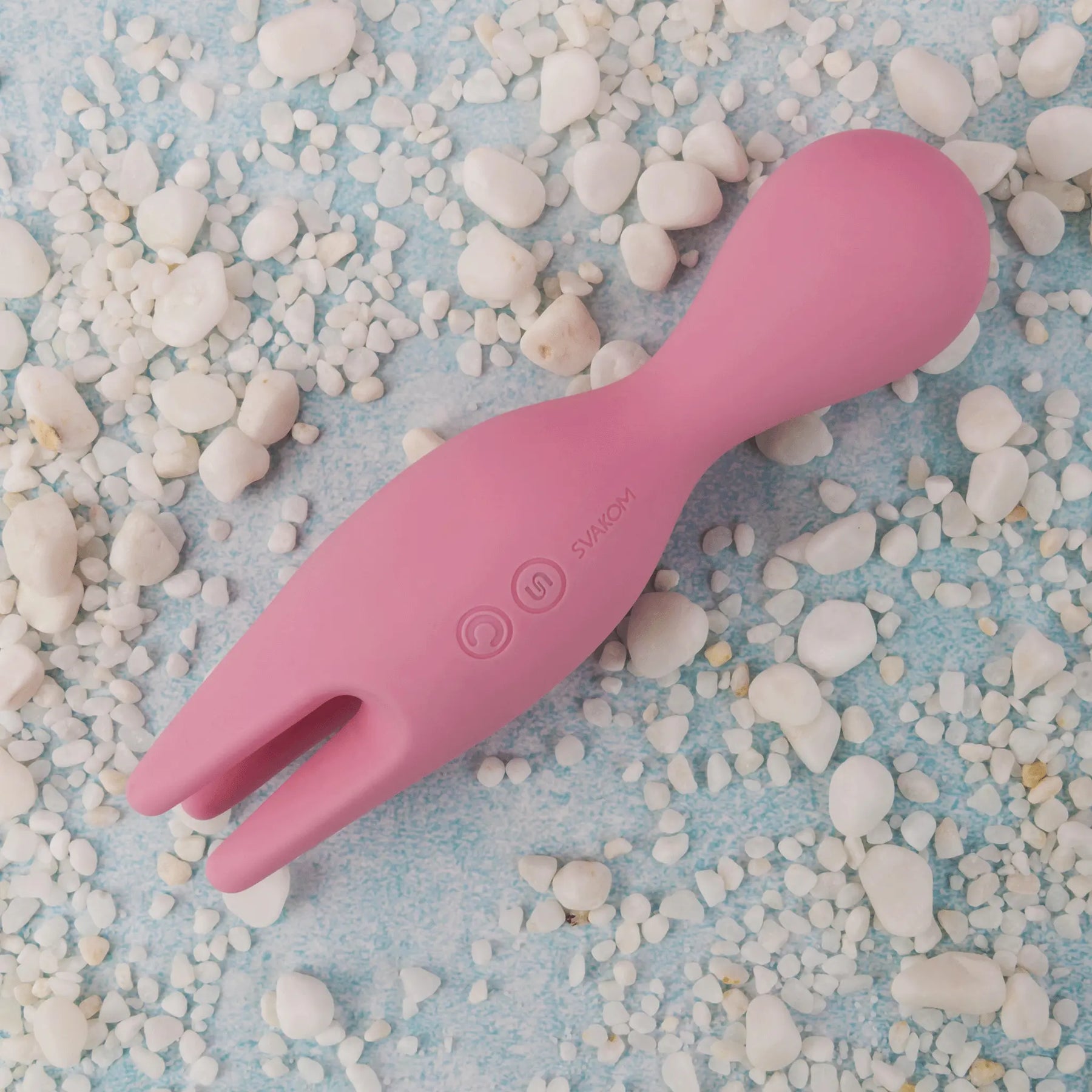 Svakom Nymph Multi Functions Foreplay Clitoral Vibrator Clit Ticklers and Pulsators
