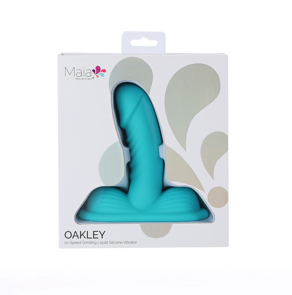 Maia OAKLEY USB Rechargeable Grinder Pad with Vibrator Vibrating Dildos