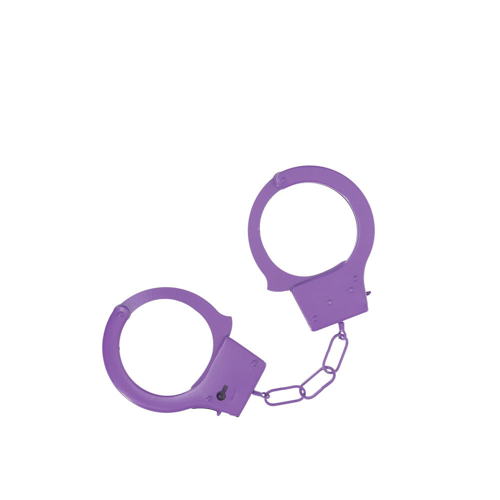 Shots OUCH! Classic Playful Fetish Play Metal Hand Cuffs Cuffs And Restraints