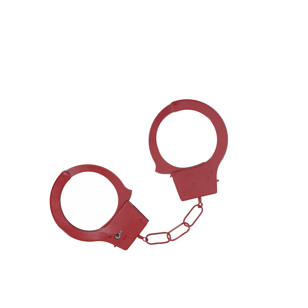 Shots OUCH! Classic Playful Fetish Play Metal Hand Cuffs Cuffs And Restraints