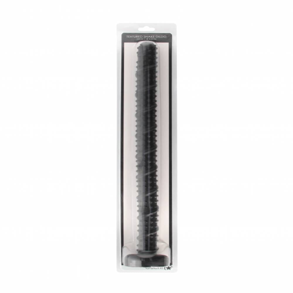 Shots Toys Ass Textured Snake Dildo Anal Dildos