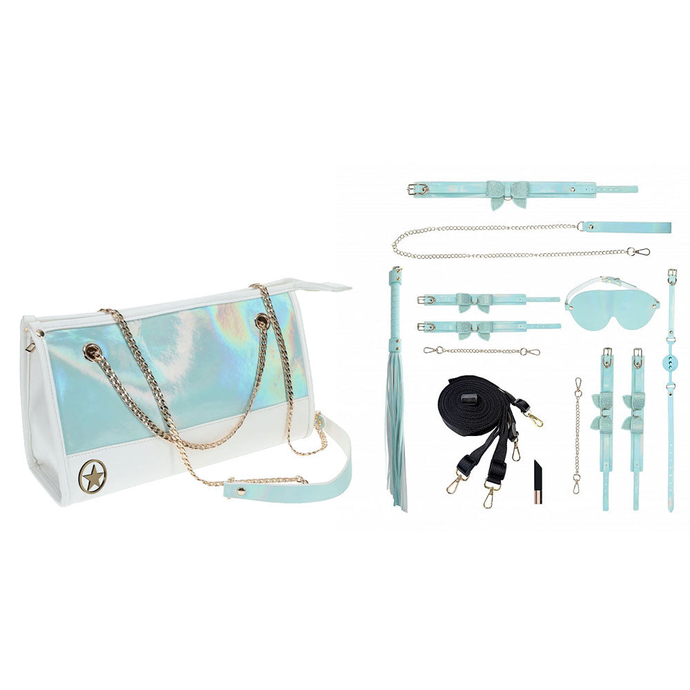 Shots Toys OUCH! Paris Collection 8 Piece Bondage Set with Bag Bondage Kits