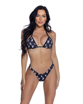 PlayBoy Aqua Bunny 2 Piece Sexy Bikini Set Bras and Bra Sets