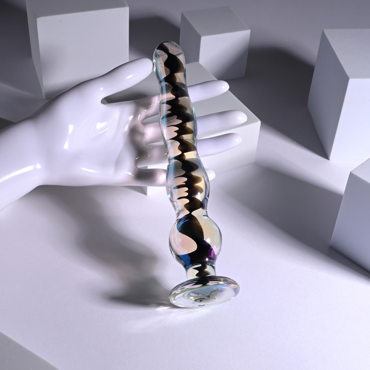 Playboy Pleasure JEWELS WAND Glass Dildo Non-Realistic Dildos