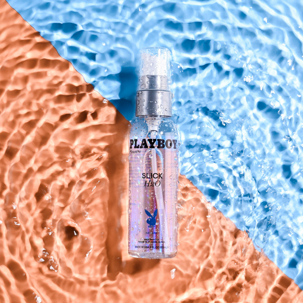 Playboy Pleasure Slick H2O Water Based Lubricant Water Based Lubes