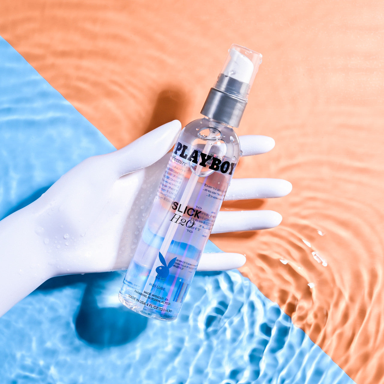 Playboy Pleasure Slick H2O Water Based Lubricant Water Based Lubes