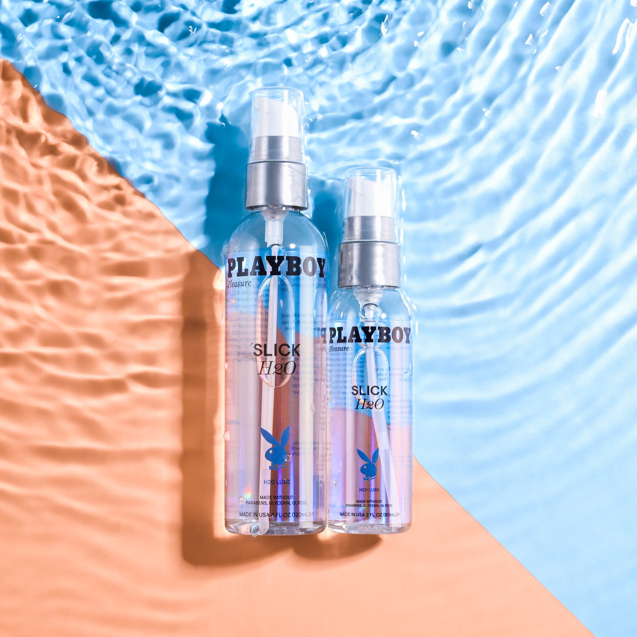 Playboy Pleasure Slick H2O Water Based Lubricant Water Based Lubes