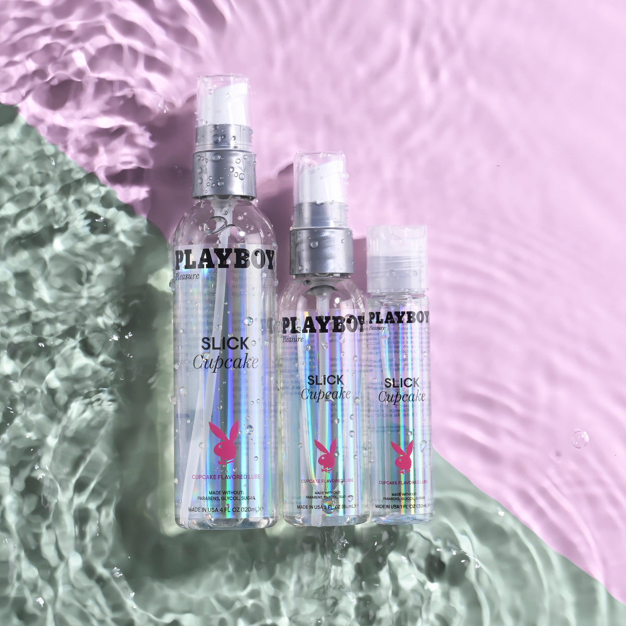 Playboy Pleasure SLICK Cupcake Water Based Lubricant Water Based Lubes