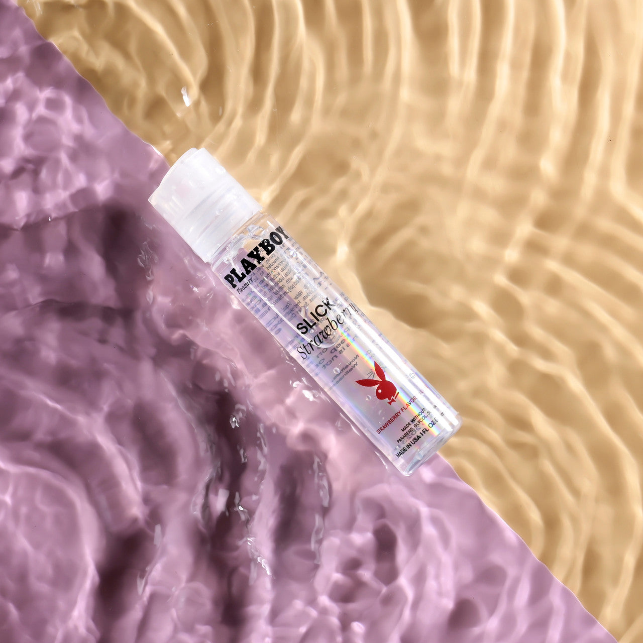 Playboy Pleasure SLICK Strawberry Water Based Lubricant Water Based Lubes
