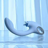 Playboy Pleasure SAPPHIRE SKY Double Tongue Stimulator Blue G-Spot Vibrators
