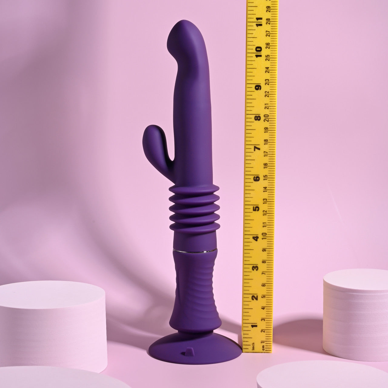 Playboy Pleasure HOPPY ENDING Thrusting Rabbit Vibrator Rabbit Vibrators