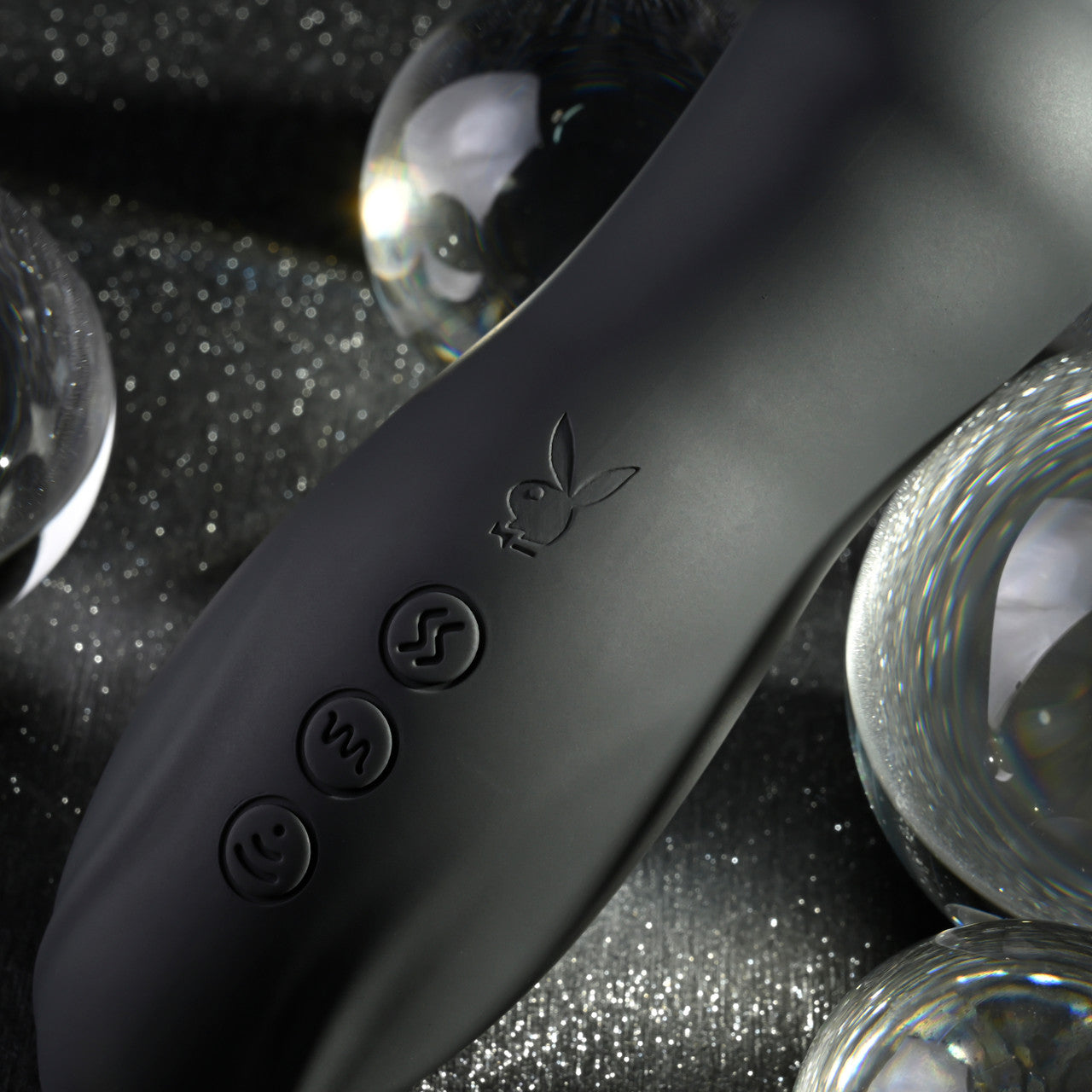 Playboy Pleasure LET IT BEAD Dual Ended Suction Vibrator Anal Beads and Balls