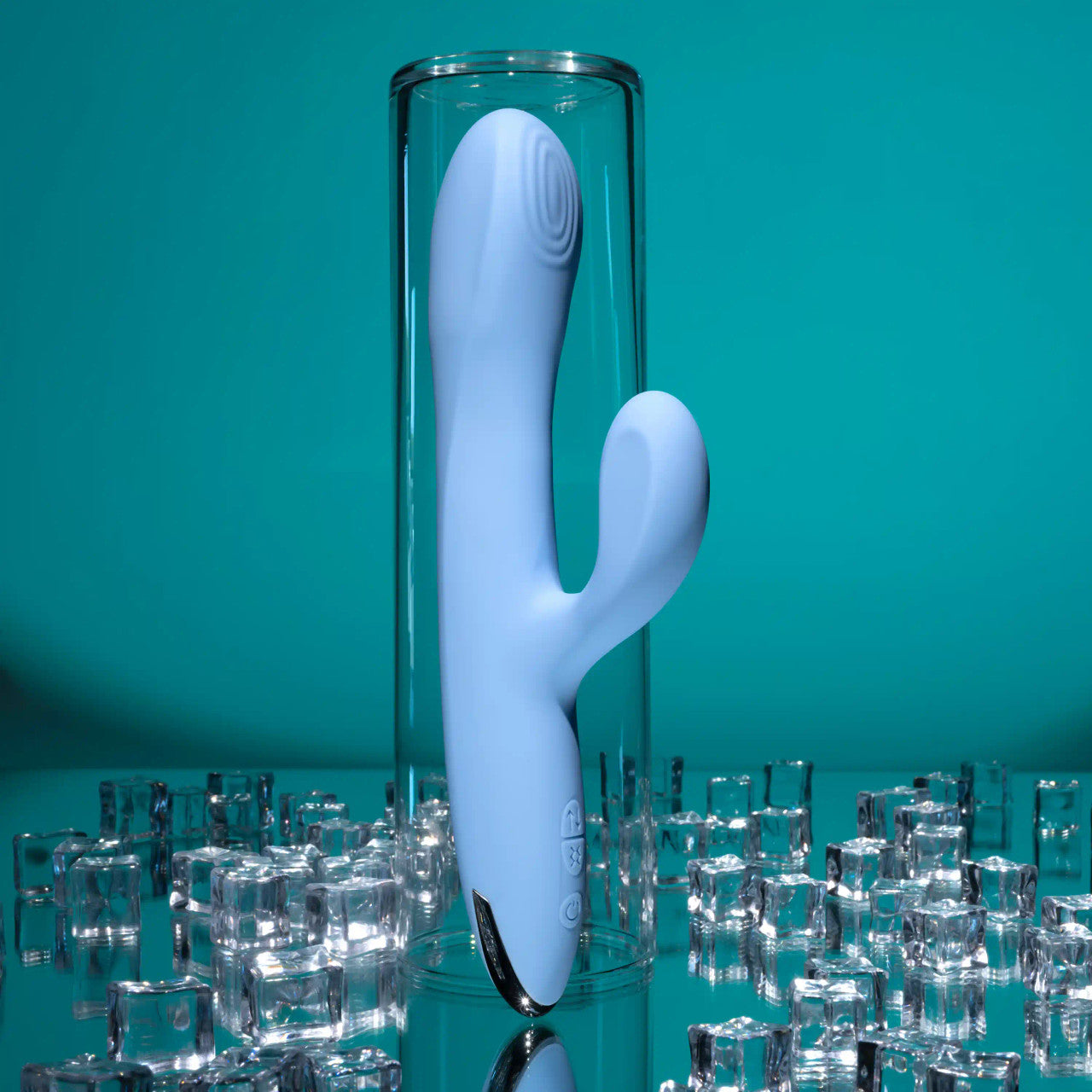 Playboy Pleasure UP AND AWAY Rabbit Vibrator Blue Rabbit Vibrators