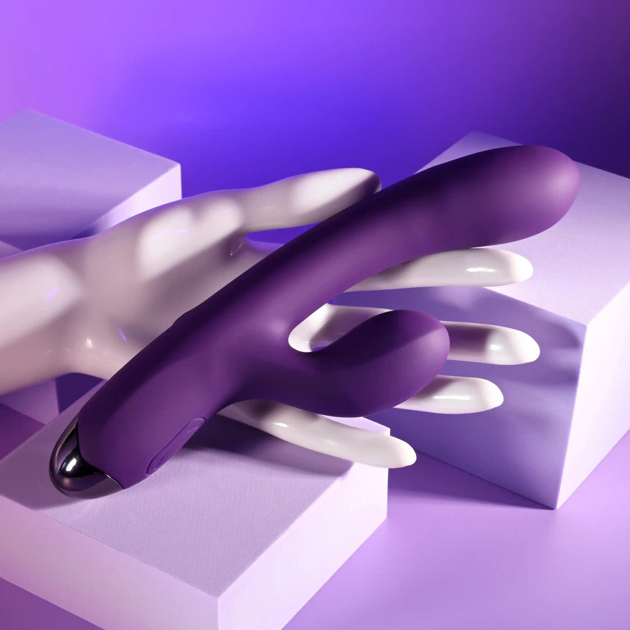 Playboy Pleasure NEW CRUSH Vibrating Rabbit Massager Purple Rabbit Vibrators