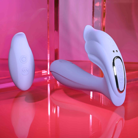 Playboy Pleasure LILAC FANTASY Rechargeable Tapping Vibrator Purple G-Spot Vibrators