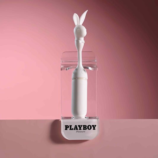 Playboy Pleasure LUCKY CHARM Vibrating Bullet with Bunny Tip - Bullet Vibrators