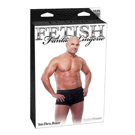 Fetish Fantasy Mens Fetish Play See-Thru Sexy Boxer