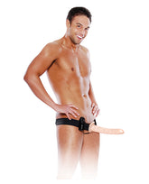 Fetish Fantasy 10 Inch Vibrating Hollow Strap-on Dildo Strap On Sextoys