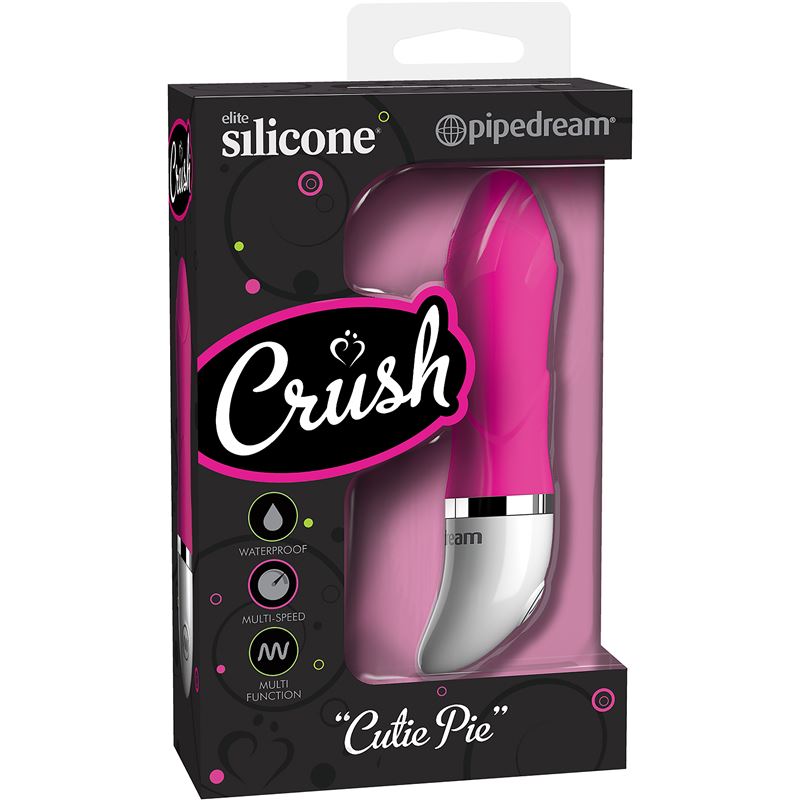 Pipedream Crush Cutie Pie Silicone G spot Vibrator Waterproof Vibrators