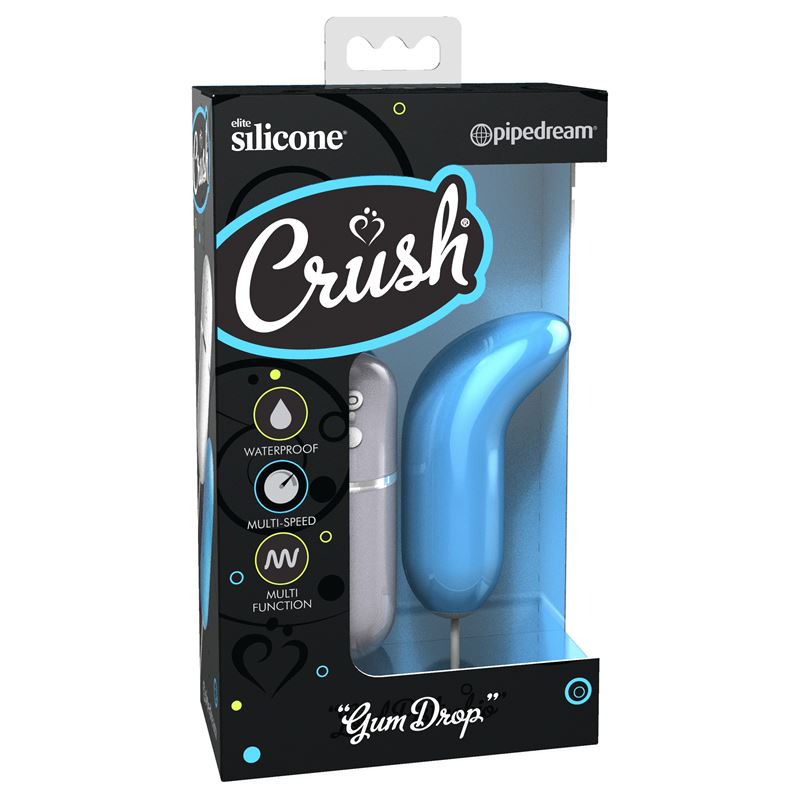 Pipedream Crush Gum Drop Remote Control Bullet Vibrator Personal Massagers