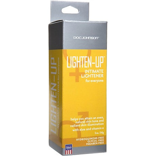 Doc Johnson Lighten-Up Anal Lightening Cream For Everyone - Delay and Excite Sprays