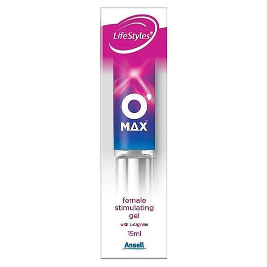 Ansell O Max Gel 15ml - Delay and Excite Sprays
