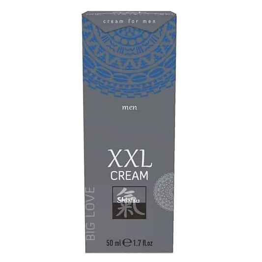 Shiatsu Men XXL Cream 50ml - Delay and Excite Sprays
