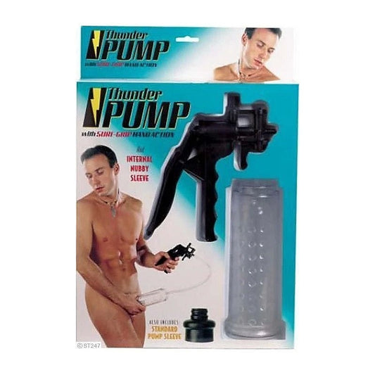 Thunder Pump With Sure Grip Hand Action - Penis Pumps And Stretchers