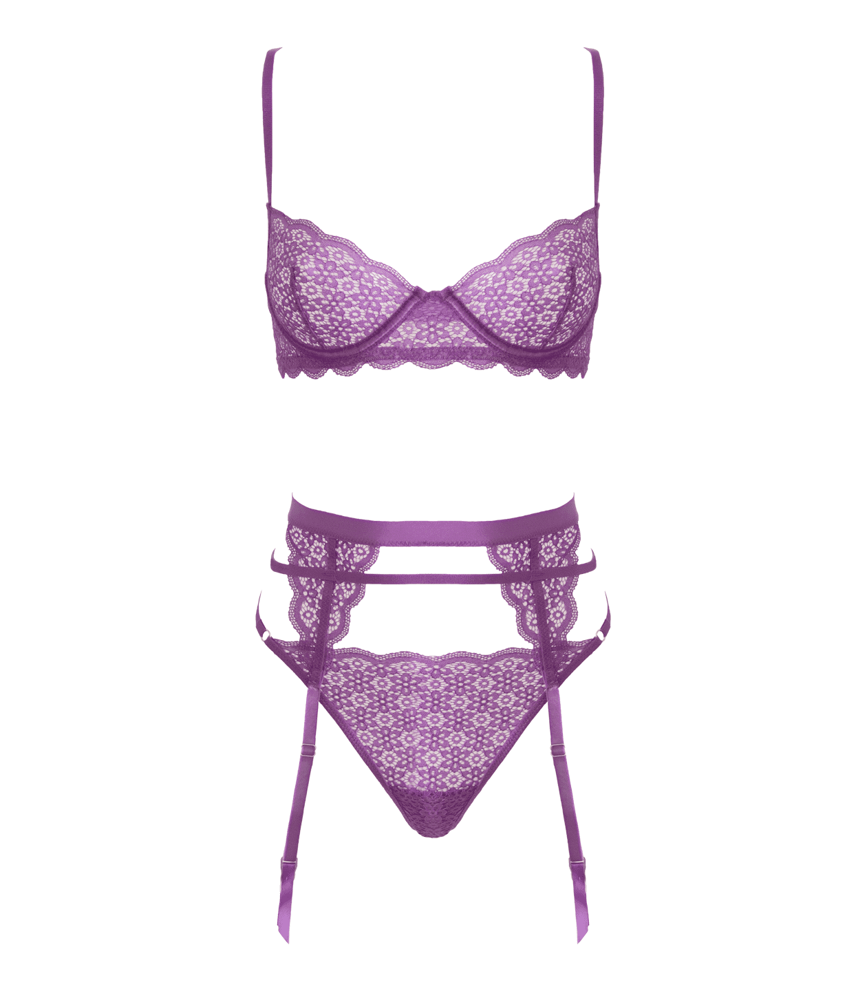 Muse Lingerie Two Piece Bra and Panty Set Extra Large Bras and Bra Sets